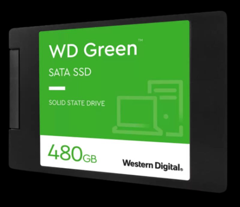 WESTERN DIGITAL DISCO DURO SSD verde G3 SATA 2.5 480GB