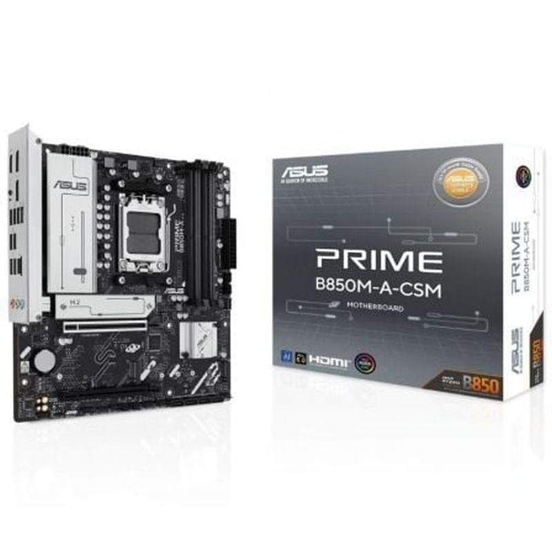 ASUS PLACA BASE PRIME B850M-A-CSM SOCKET AM5 Ryzen 9000 / 8000 / 7000 / 4xDDR5 / 3xM.2