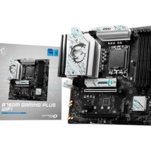 MSI PLACA BASE B760M GAMING PLUS WIFI 1700 14th/ 13th/ 12th Gen/4x DDR5/2x M.2/2x HDMI/2x DisplayPort/Supports RAID/MATX 4XDDR5