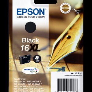 EPSON CARTUCHO TINTA T1631 NEGRO Nº 16XL