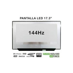 GENERICA PANTALLA PARA PORTÁTIL LED 17.3" 40 PINES FULL HD 144HZ SIN BRACKETS