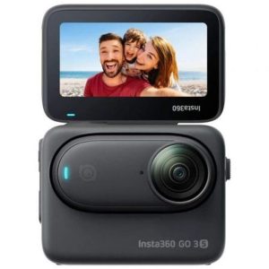 INSTA360 CAMARA DIGITAL GO 3S 4K/ Ángulo de visión 180º/ Negra