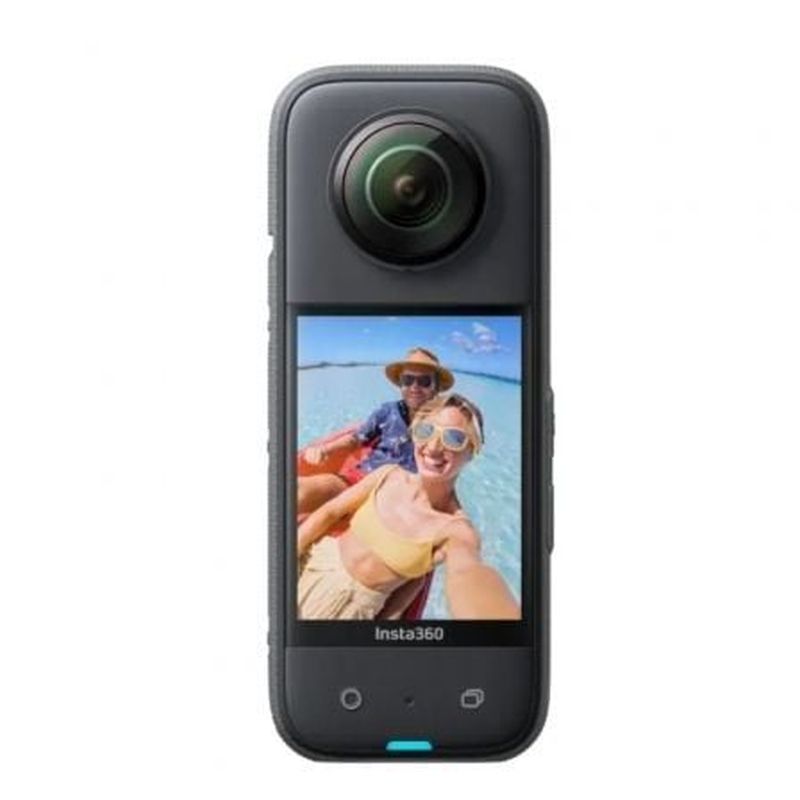 INSTA360 CAMARA DIGITAL DEPORTIVA X3 5.7K/ Ángulo de visión 360º/ Negra