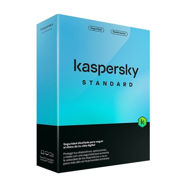 KASPERSKY ANTIVIRUS STANDARD 10 DISPOSITIVOS 1 AÑO