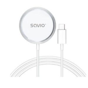 SAVIO CARGADOR QI 15W LA-11
