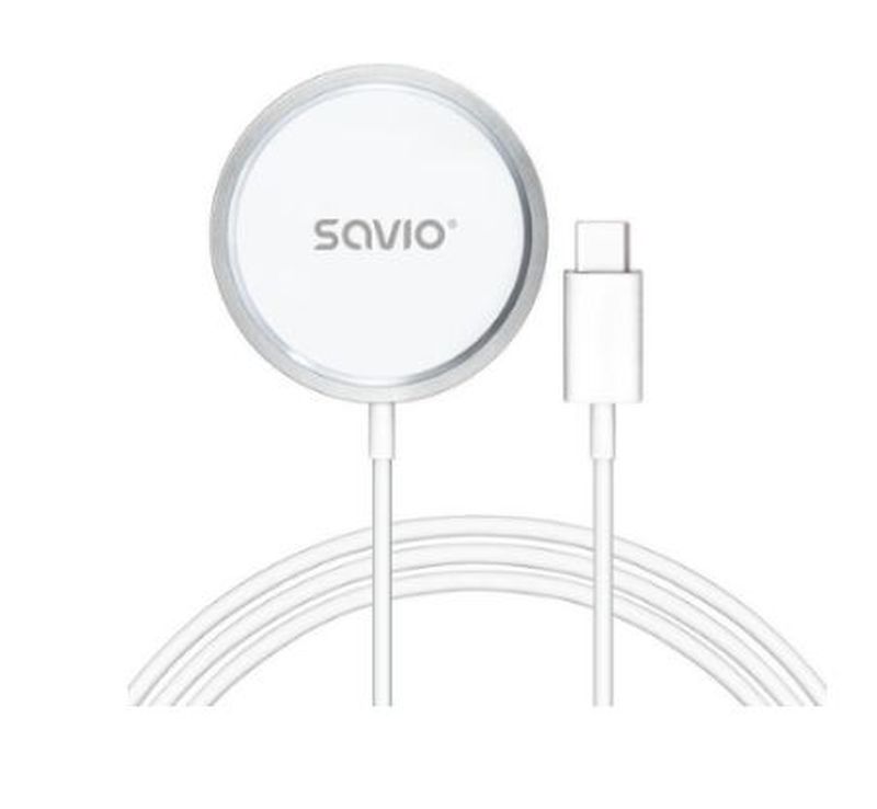 SAVIO CARGADOR QI 15W LA-11
