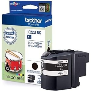 BROTHER CARTUCHO TINTA LC-22UBK NEGRO