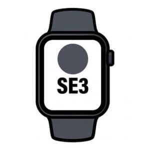 APPLE SMARTWATCH SE3/ GPS/ 44MM ALUMINIO MEDIANOCHE CORREA NEGRA M/L