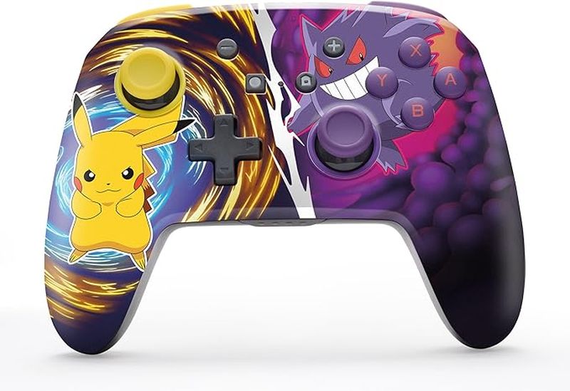 POWER A GAMEPAD SWITCH NSGP0420-01 PIKACHU VS GENGAR