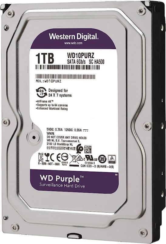 WESTERN DIGITAL DISCO DURO 1TB 3.5 WD10PURZ PURPLE