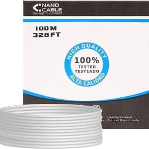 NANOCABLE BOBINA DE CABLE UTP CAT6 100M RIGIDO