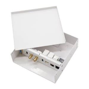 NANOCABLE CAJA DE CONEXIONES DE PARED BLANCA VGA - HDMI - JACK 3.5 - RCA - USB 3.0 - USB 2.0 - 2X