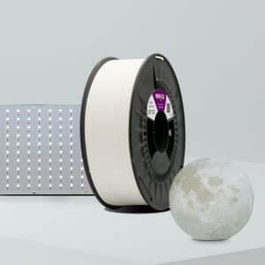 WINKLE FILAMENTO PACK LITOFANIA 1 KG BLANCO FANTASMA + LUZ RETROILUMINACIÓN 1 KG de PLA HD Blanco