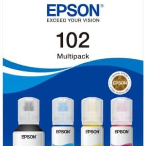EPSON MULTIPACK BOTE TINTA Nº 102 BK/C/M/Y