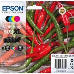 EPSON CARTUCHO TINTA T09R6 Nº 503XL VALUE PACK 4 COLORES