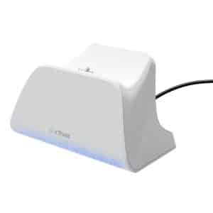 BASE DE CARGA TRUST GXT 255W PARA MANDO PS5 RGB WHITE