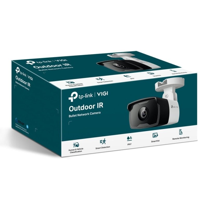 CAMARA IP TP-LINK VIGI BULLET EXTERIOR 2MP 6MM IR 30M IP67 POE - Imagen 2