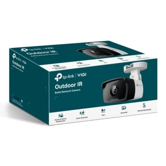 CAMARA IP TP-LINK VIGI BULLET EXTERIOR 3MP 4MM IR 30M IP67 POE - Imagen 2