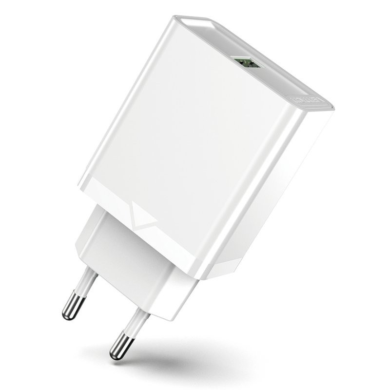CARGADOR SMARTPHONE/TABLET VENTION FABW0-EU USB-A 18W WHITE
