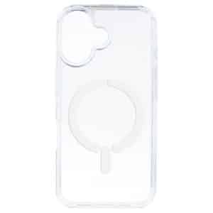 FUNDA PARA IPHONE 16 PLUS TRANSPARENTE MAGSAFE