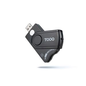 LECTOR DE TARJETAS DNIE TOOQ TQR-3012B DNI SIM SD SF USB-A BLACK