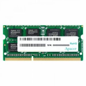 MEMORIA SODIMM 8GB APACER DDR3 1333MHZ - 1600MHZ 1.35V