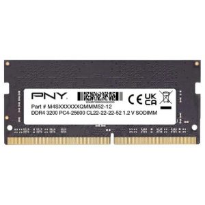 MEMORIA SODIMM 8GB PNY DDR4 3200MHZ BULK