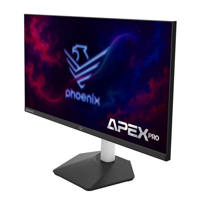 MONITOR GAMING PHOENIX APEX PRO 27 2K QHD 180HZ ERGONOMICO MULTIMEDIA LED HDMI DISPLAYPORT BLACK/WHITE - Imagen 2