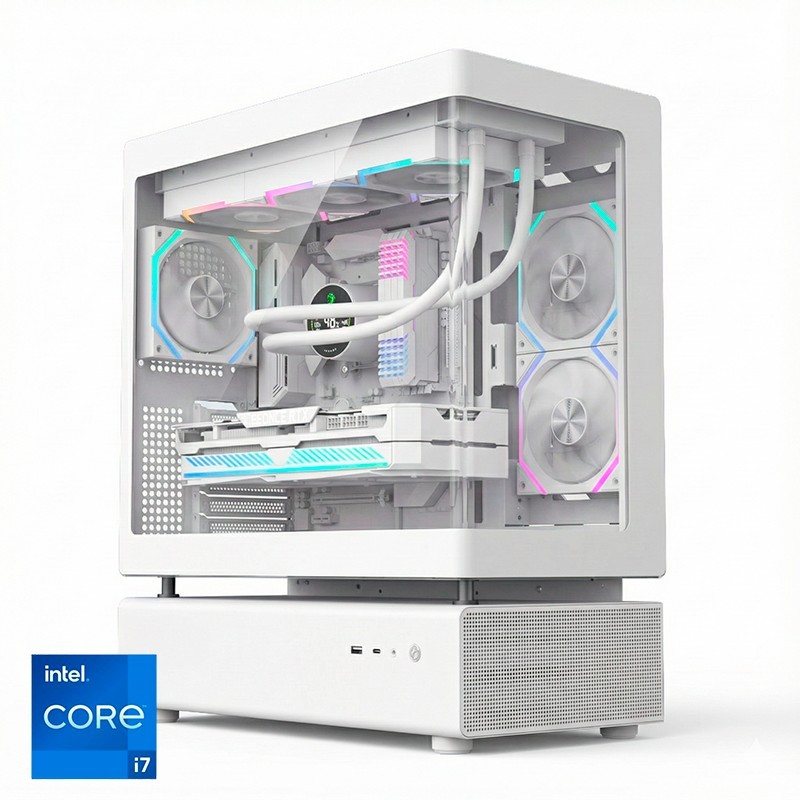 ORDENADOR GAMING N80 WHITE RGB I7 14700K/32G DDR5/SSD1TB NVME/WIFI/REF.LIQ/800W