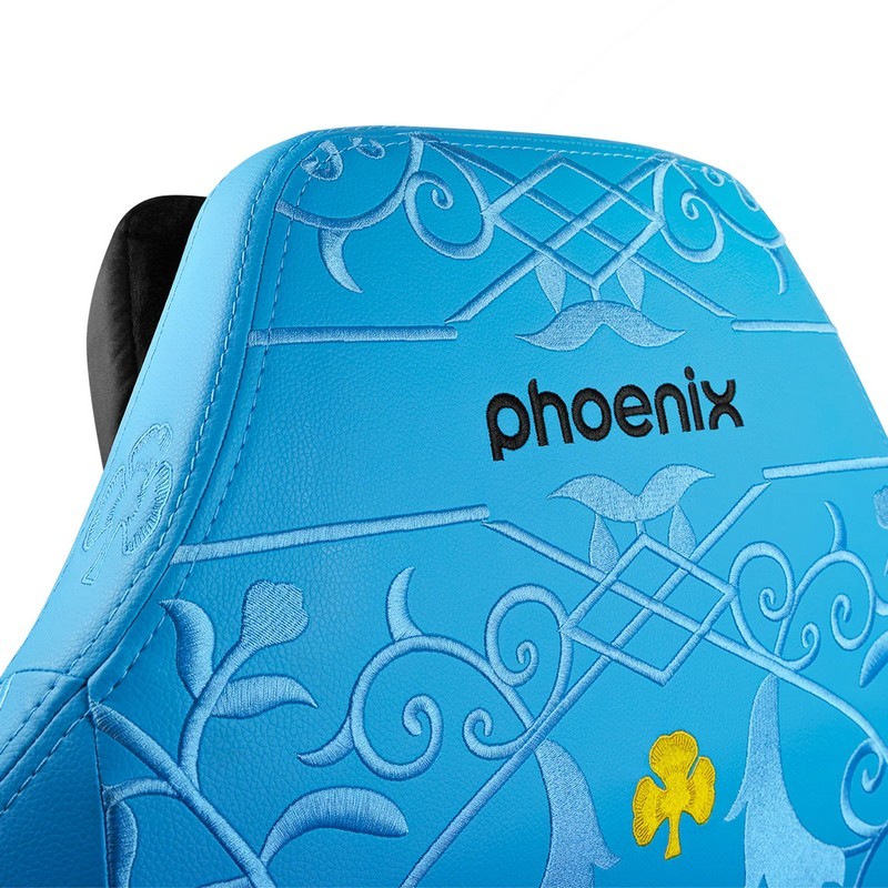 SILLA GAMING PHOENIX MONARCH BLACK COVER EDITION NOEL - Imagen 4
