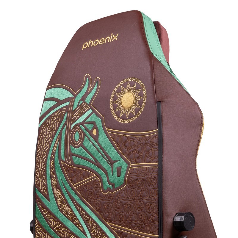 SILLA GAMING PHOENIX MONARCH LOTR EDITION ROHAN - Imagen 4